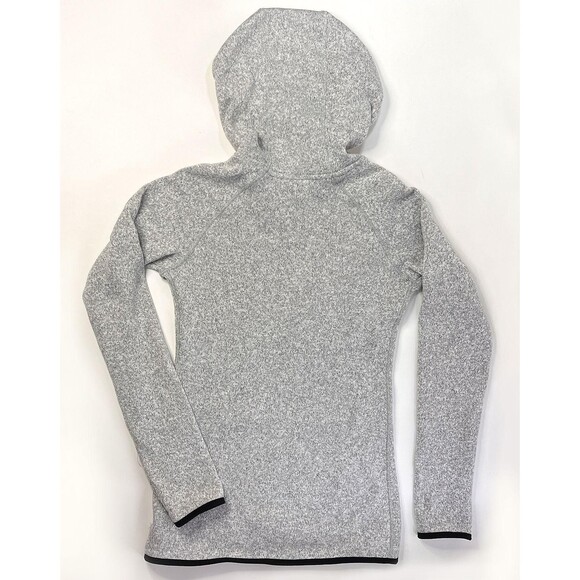 Nike Hoodie Sweatshirt Womens XS Gray Pullover Hypernatural Therma Fit Thumbhole - Picture 12 of 12